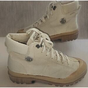 Rare Hi-Tech Hiking Boots 1980's Outdoor Size 12. Made In Korea